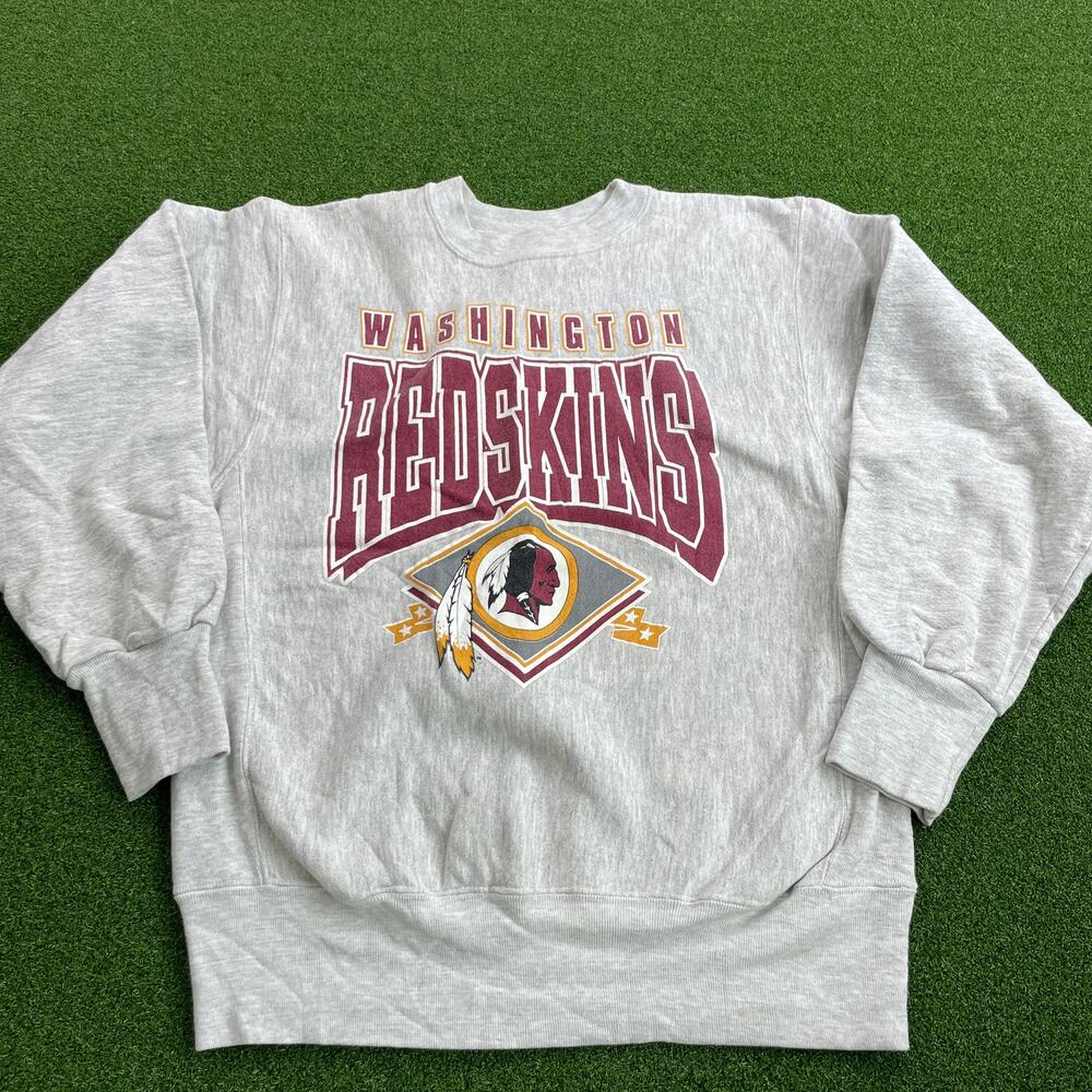 Vintage Washington Redskins Football Crewneck Sweatshirt USA Made NFL 90s Mens M